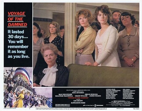 Wendy Hiller, Lee Grant, Lynne Frederick - Voyage of the Damned - Lobby Cards