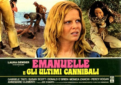 Mónica Zanchi, Laura Gemser - Emanuelle and the Last Cannibals - Lobby Cards