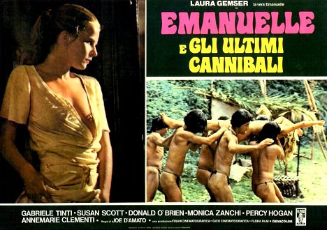 Mónica Zanchi - Emanuelle and the Last Cannibals - Lobby Cards