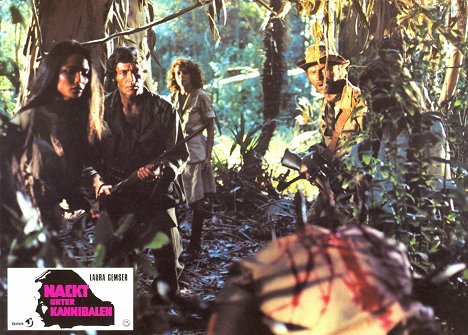 Laura Gemser, Gabriele Tinti, Nieves Navarro, Donald O'Brien - Emanuelle and the Last Cannibals - Lobby Cards