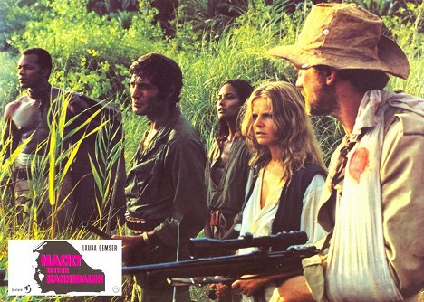 Gabriele Tinti, Laura Gemser, Mónica Zanchi, Donald O'Brien - Emanuelle and the Last Cannibals - Lobby Cards