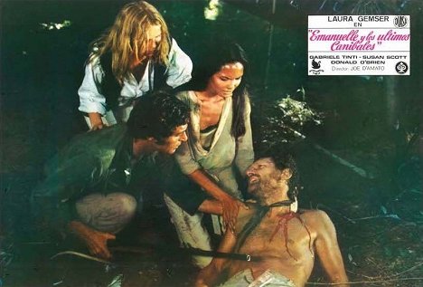 Mónica Zanchi, Gabriele Tinti, Laura Gemser, Donald O'Brien - Emanuelle and the Last Cannibals - Lobby Cards