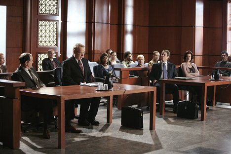 Michael Bofshever, Christian Clemenson, James Spader, Kate Hodge - Boston Legal - Puppen vor Gericht - Filmfotos