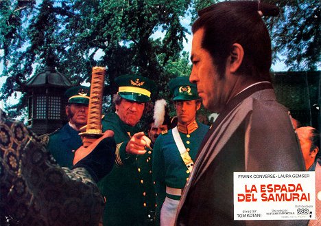 Richard Boone, Frank Converse, Toshirō Mifune - La espada del samurái - Fotocromos