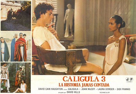 David Brandon, Laura Gemser - The Emperor Caligula: The Untold Story - Lobby Cards