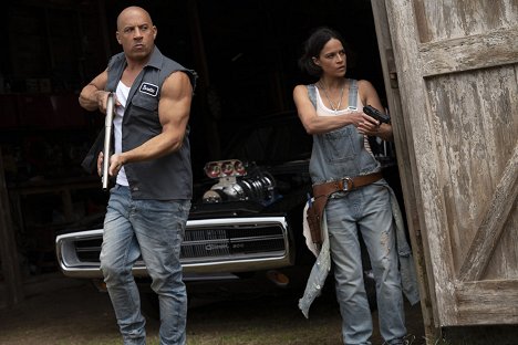 Vin Diesel, Michelle Rodriguez - Szybcy i wściekli 9 - Z filmu