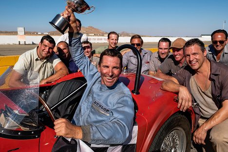 Christian Bale, Mark Krenik - Le Mans '66 - Promoción
