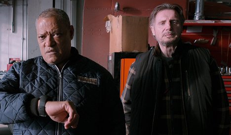 Laurence Fishburne, Liam Neeson - The Ice Road - De la película