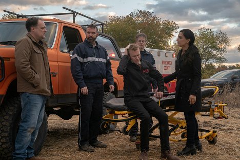 David Hewlett, Mark Rendall, Archie Panjabi - Departure - Wrecking Ball - Photos