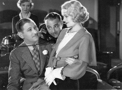 Gregory Ratoff, Lowell Sherman, Constance Bennett - What Price Hollywood? - Van film