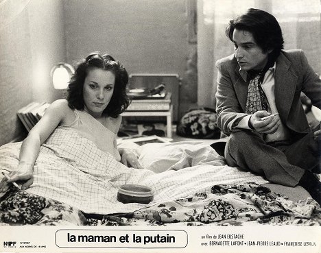 Bernadette Lafont, Jean-Pierre Léaud - La Maman et la putain - Cartes de lobby