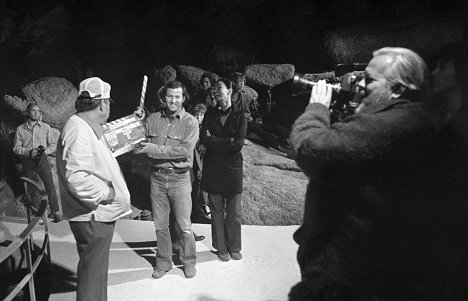 Oja Kodar, Orson Welles - A szél másik oldala - Forgatási fotók