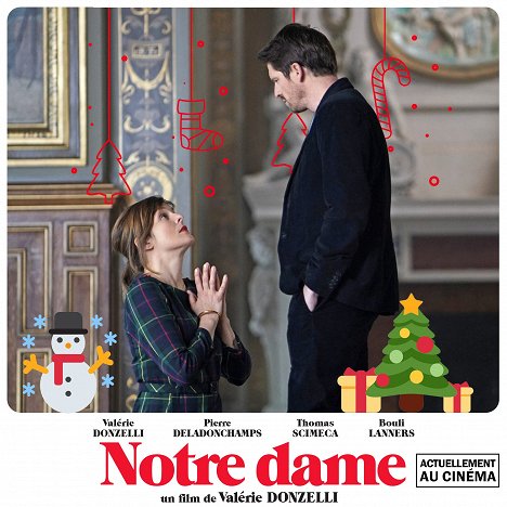 Valérie Donzelli, Pierre Deladonchamps - Notre Dame – Die Liebe ist eine Baustelle - Lobbykarten