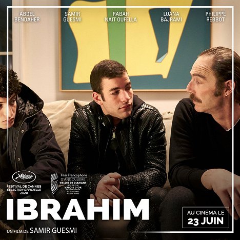 Abdel Bendaher, Rabah Naït Oufella, Philippe Rebbot - Ibrahim - Lobby Cards