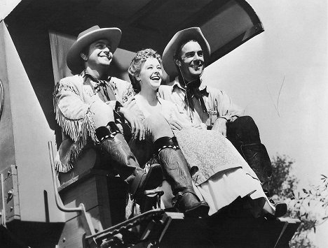 Robert Young, Virginia Gilmore, Randolph Scott - Western Union - Z filmu