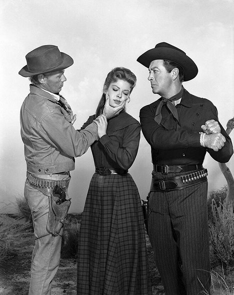 Richard Widmark, Patricia Owens, Robert Taylor - Desafío en la ciudad muerta - Promoción