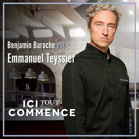 Benjamin Baroche - Ici tout commence - Werbefoto