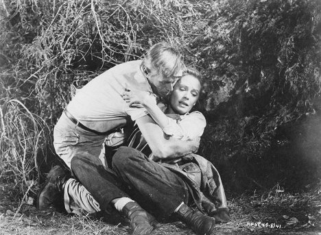 Richard Widmark, Jane Greer - Huida hacia el sol - De la película