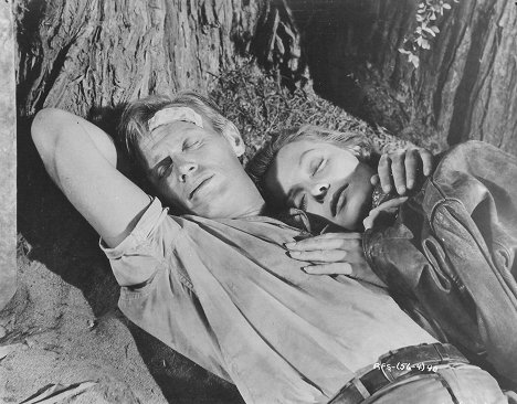 Richard Widmark, Jane Greer - Der Sonne entgegen - Filmfotos