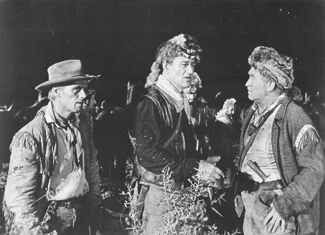 John Wayne, Richard Widmark, Chill Wills - Alamo - Z filmu
