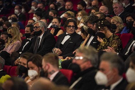 Jiří Bartoška, Johnny Depp - Slavnostní zakončení MFF Karlovy Vary 2021 - Photos