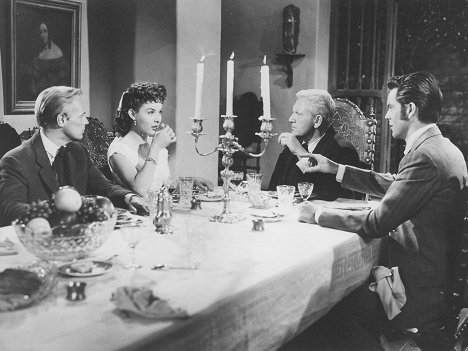 Richard Widmark, Jean Peters, Spencer Tracy, Robert Wagner - Zlomené kopí - Z filmu