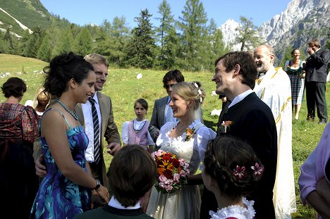 Stephanie Stumph, Martin Gruber, Markus Brandl, Stefanie von Poser, Stefan Murr, Reinhard Forcher - Die Bergretter - Das Versprechen - Filmfotos