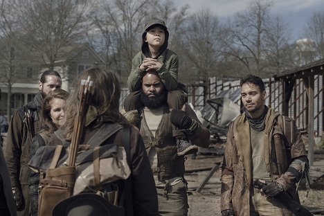 Laurie Fortier, Marcus Lewis, Glenn Stanton - The Walking Dead - Acheron (1) - Filmfotos