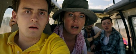 Michael Johnston, Rebecca Romijn - Danger Park - Tödliche Safari - Filmfotos