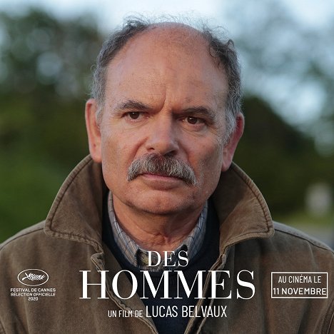 Jean-Pierre Darroussin - Des hommes - Lobbykarten