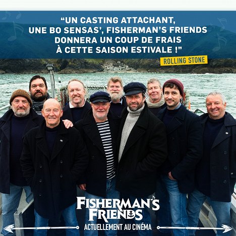 David Hayman, Dave Johns, James Purefoy, Sam Swainsbury - Fisherman's Friends - Lobby Cards