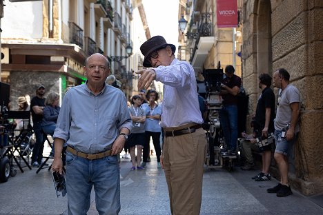Wallace Shawn, Woody Allen - Festival pana Rifkina - Z natáčení