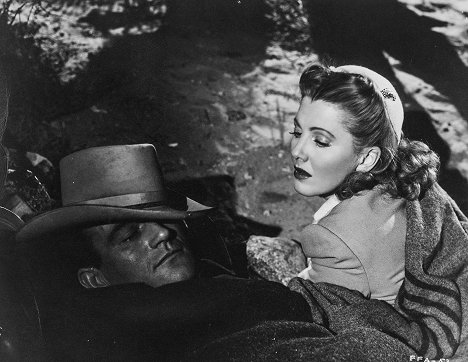 John Wayne, Jean Arthur - A Lady Takes a Chance - Filmfotos