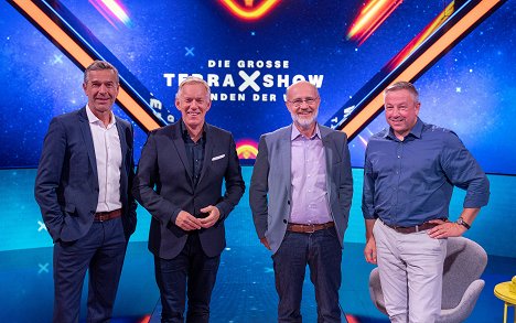 Dirk Steffens, Johannes B. Kerner, Harald Lesch - Die große "Terra X"-Show - Legenden der Welt - Z natáčení