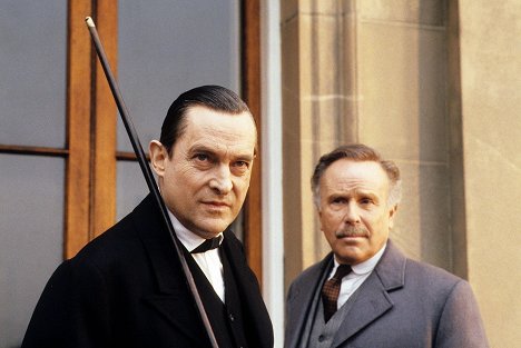 Jeremy Brett, Edward Hardwicke - The Case-Book of Sherlock Holmes - The Creeping Man - Van film