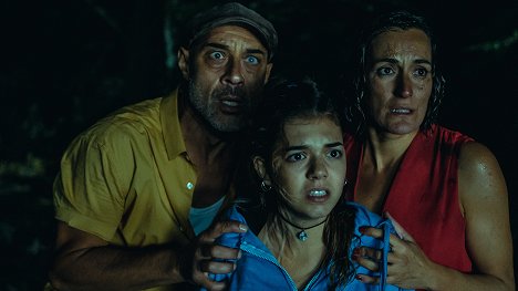 Ramiro Blas, Paula Gallego, Cristina Alcázar - La pasajera - Film