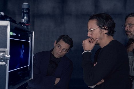 Rami Malek, Cary Joji Fukunaga - 007 Nincs idő meghalni - Forgatási fotók