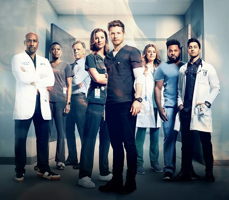 Morris Chestnut, Shaunette Renée Wilson, Bruce Greenwood, Emily VanCamp, Matt Czuchry, Jane Leeves, Malcolm-Jamal Warner, Manish Dayal - The Resident - Season 5 - Promoción