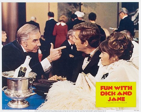 Ed McMahon, George Segal, Jane Fonda - Fun with Dick and Jane - Vitrinfotók
