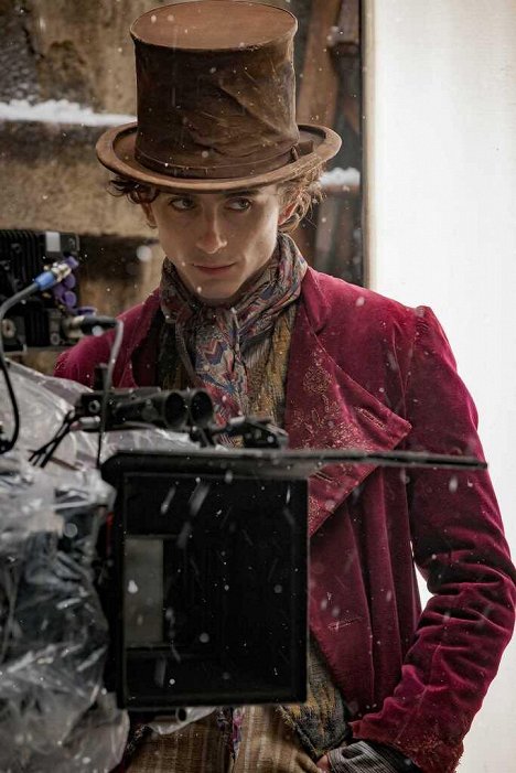 Timothée Chalamet - Wonka - Tournage