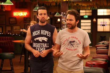 Rob McElhenney, Charlie Day - It's Always Sunny in Philadelphia - Ass Kickers United: Mac and Charlie Join a Cult - Photos