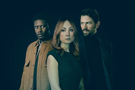 Samuel Adewunmi, Joanne Froggatt, Michiel Huisman - Angela Black - Promoción