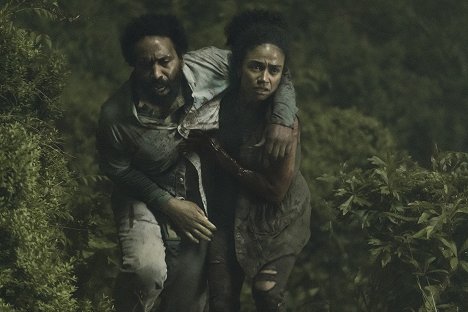 Kevin Carroll, Lauren Ridloff - Los muertos - Por dentro - De la película