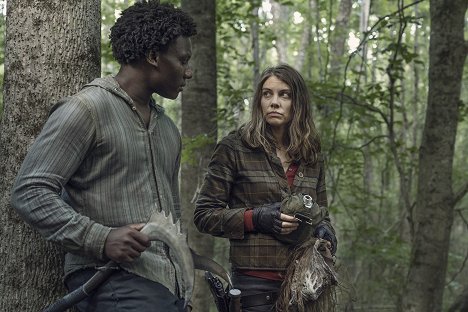 Okea Eme-Akwari, Lauren Cohan - The Walking Dead - Promises Broken - Filmfotók