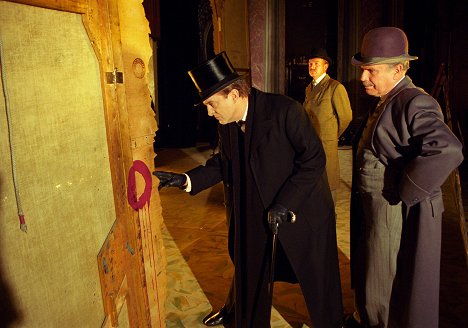 Jeremy Brett, Edward Hardwicke - Sherlock Holmes emlékiratai - A vörös kör - Filmfotók
