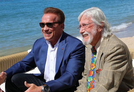 Arnold Schwarzenegger, Jean-Michel Cousteau - Merveilles des mers 3D - Making of