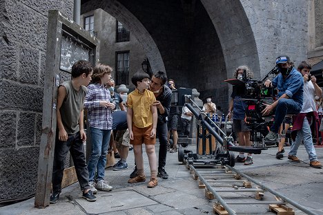 Aitor Calderón, Hugo García, Miguel Rivera, Manu Gómez - Érase una vez en Euskadi - Tournage