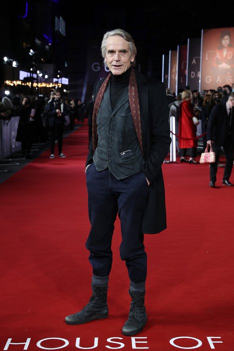UK Premiere Of "House of Gucci" at Odeon Luxe Leicester Square on November 09, 2021 in London, England - Jeremy Irons