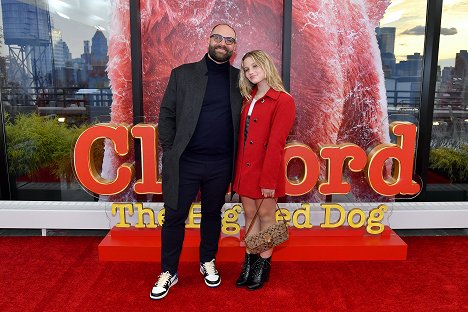 New York Special Screening of ’Clifford the Big Red Dog’ at the Scholastic Inc. Headquarters on November 04, 2021 in New York - Blaise Hemingway