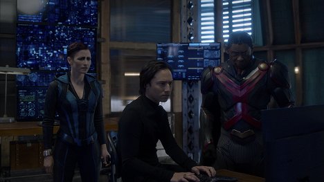 Chyler Leigh, David Harewood - Supergirl - Lost Souls - Photos